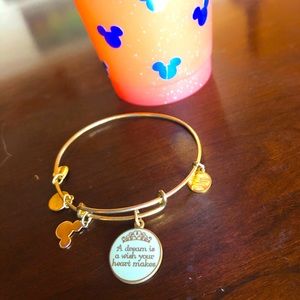 Alex & Ani gold Disney Bracelet